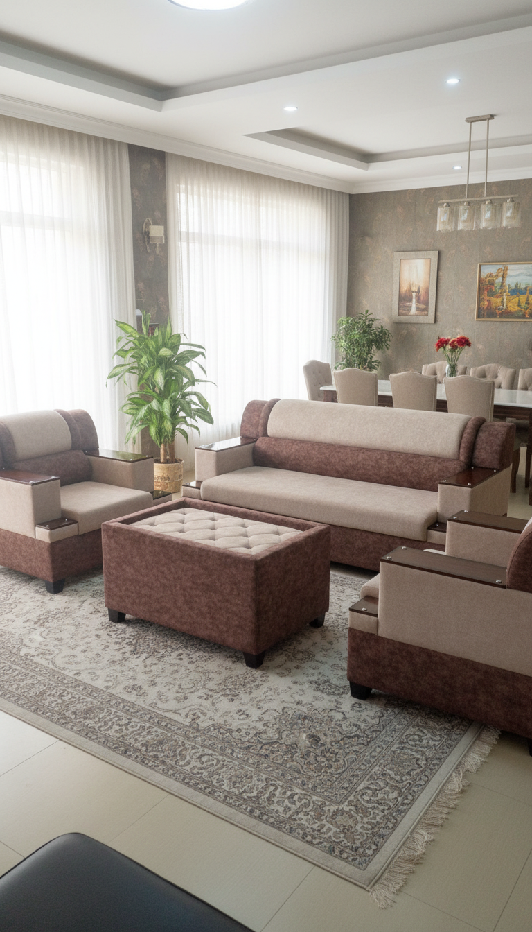 5-Set Sofa Set