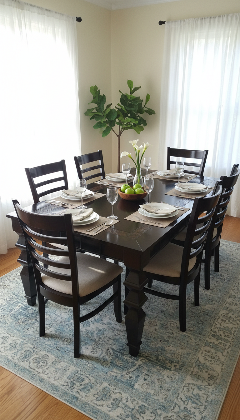 Elegant Dining Table Set