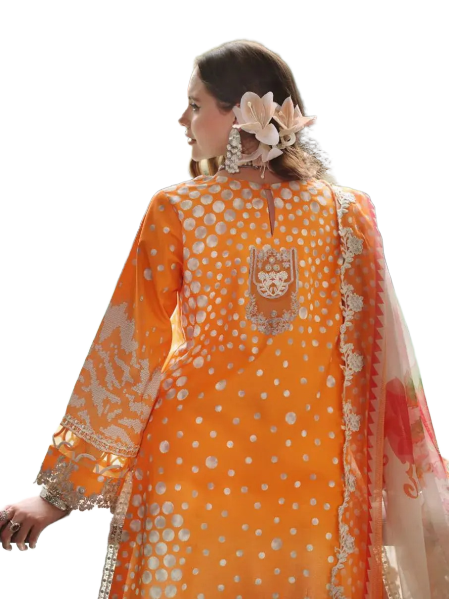 CHARIZMA ANIIQ EMBROIDERED LAWN AN5-14 / SD00185 view 3
