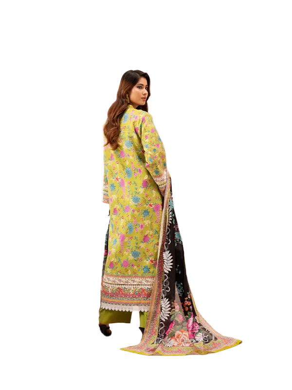 RAHA BY RAJBARI LAWN UN-STITCHED 3PC /DF0026/ D-06 view 3