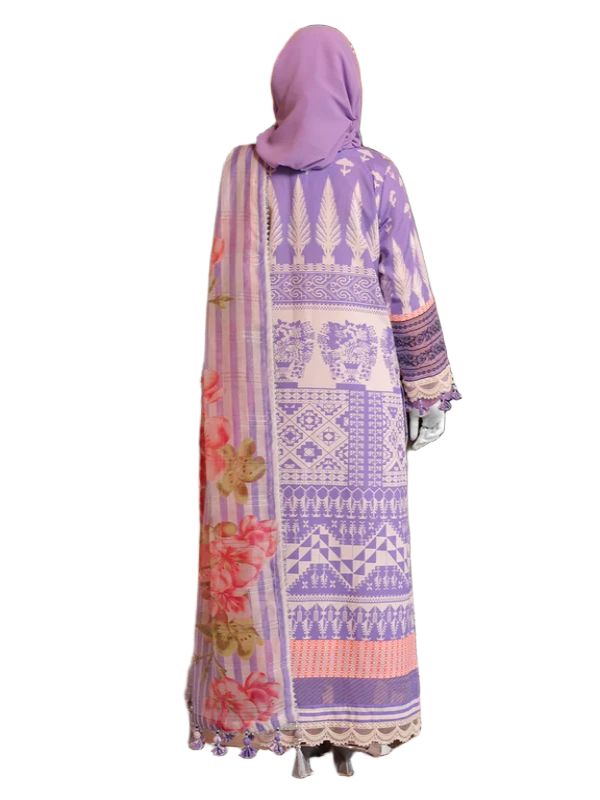 PANJNAD BY J. SEMI-STITCHED 3PC | PJ-ESSU-24-0701 / SD00101 view 2
