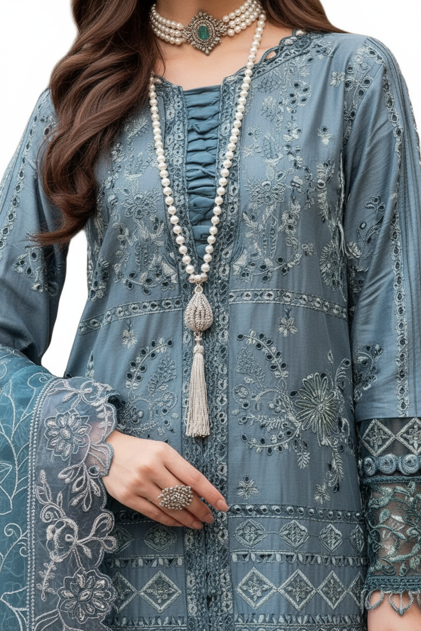 FARASHA NURI - 06 Unstitch Suit / SD0087 view 3