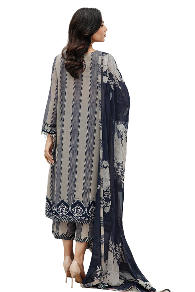 Charizma | Rang e Bahar Printed Lawn Suit 24 | CRB4-08 view 2