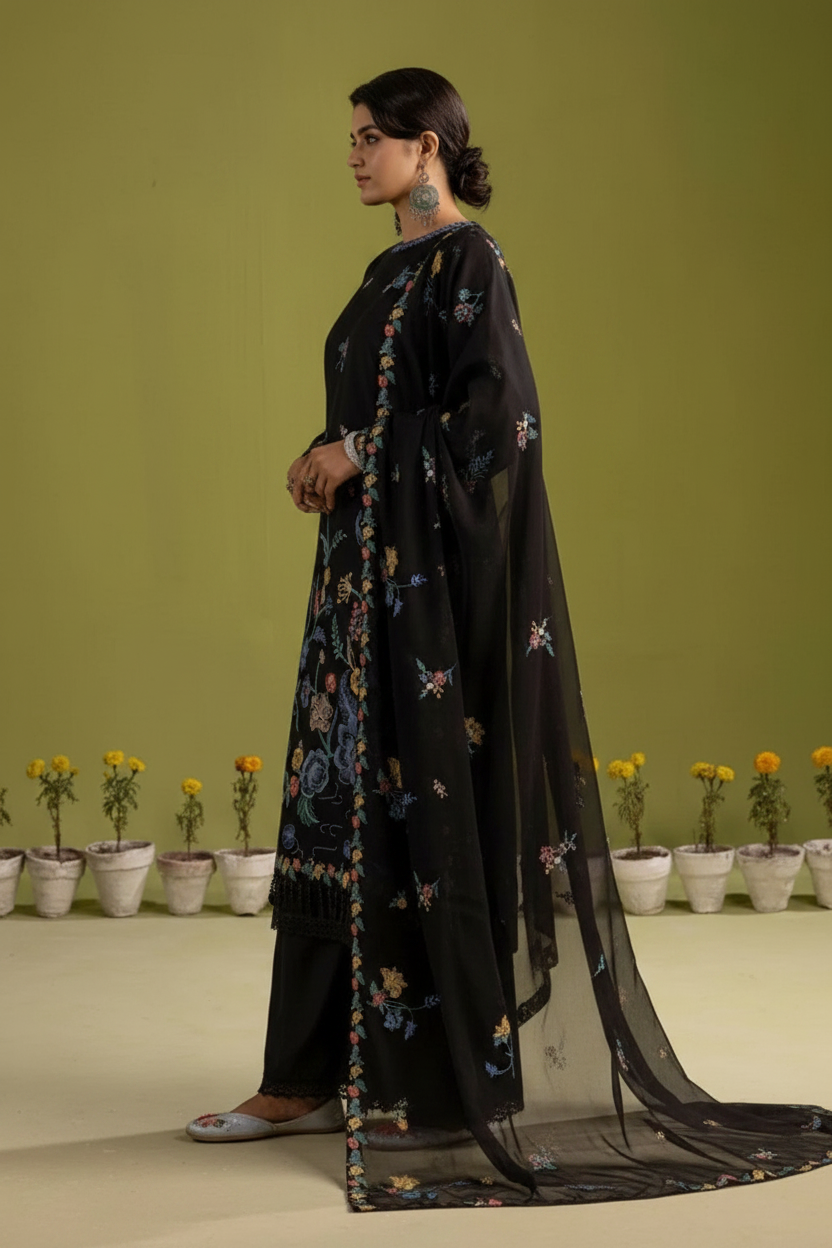 Gul-e-Bahaar Lawn By Khoobsurat Embroidered Lawn Suit G- 05 / SD00135 view 2
