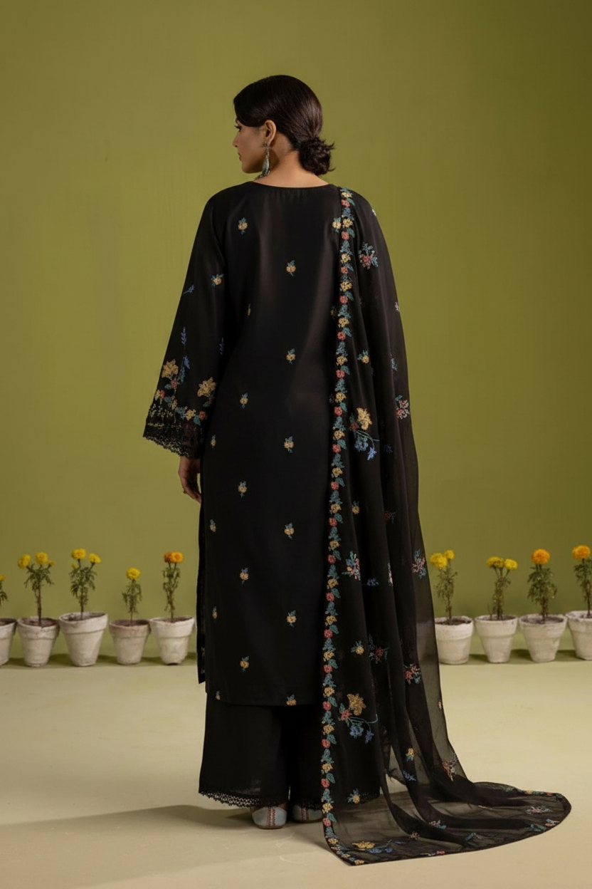 Gul-e-Bahaar Lawn By Khoobsurat Embroidered Lawn Suit G- 05 / SD00135 view 3
