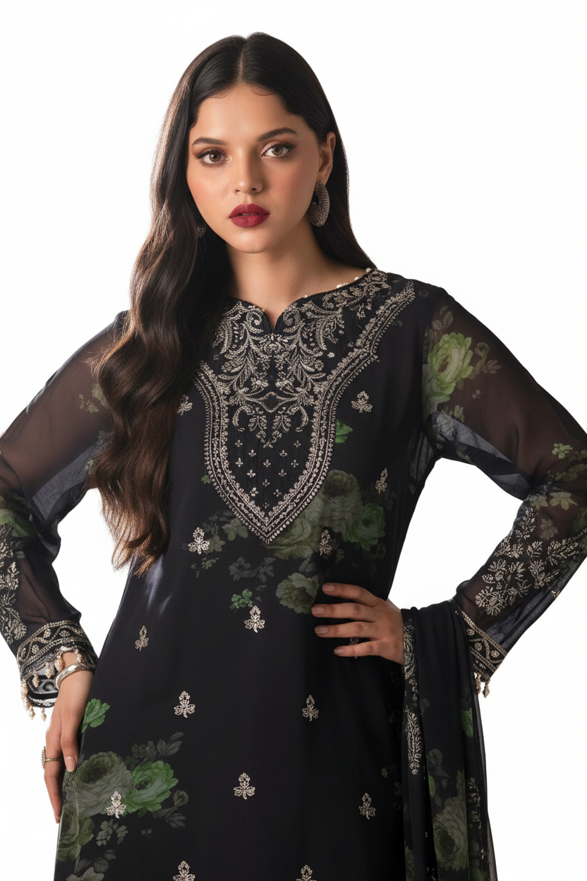 Vasal Luxury Chiffon Collection '24  | VSL5-07 view 2