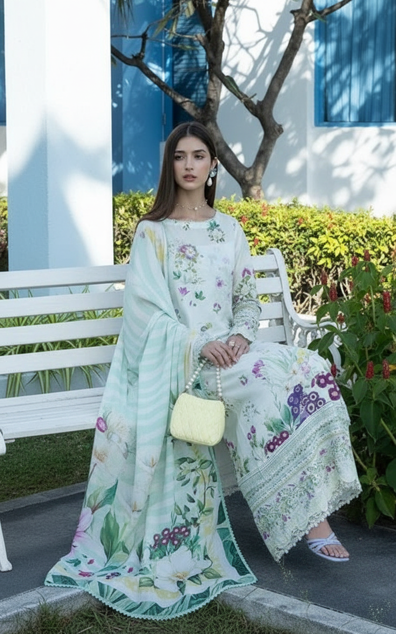 Elaf Santorini Prints 2026 | EPN-7B | MOON FLOWER / HC002171 view 4