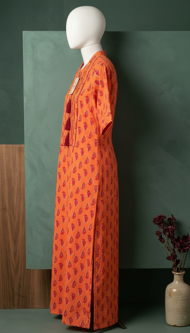 Printed Cotton Kurti view 4