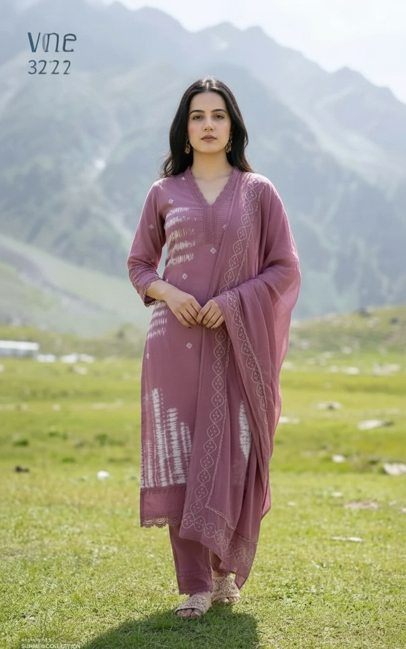 VAMSI DESIGNER PURE COTTON SALWAR SUIT - 223 / HC002345 view 2