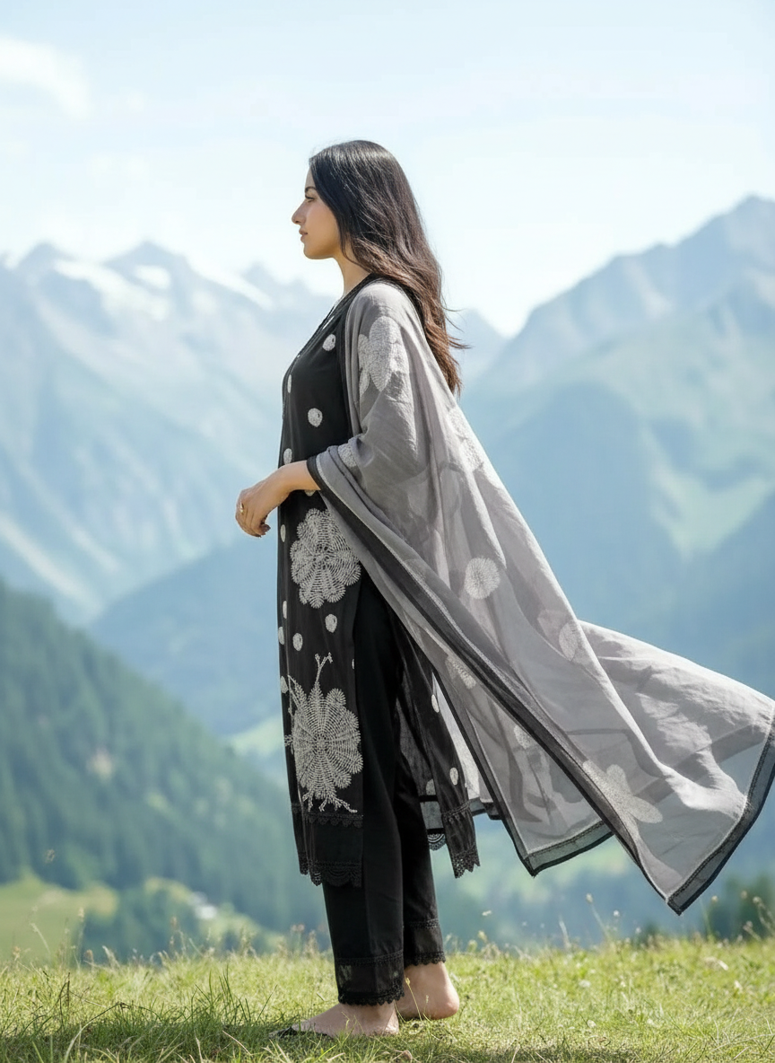VAMSI DESIGNER PURE COTTON SALWAR SUIT - 312 / HC002345 view 3