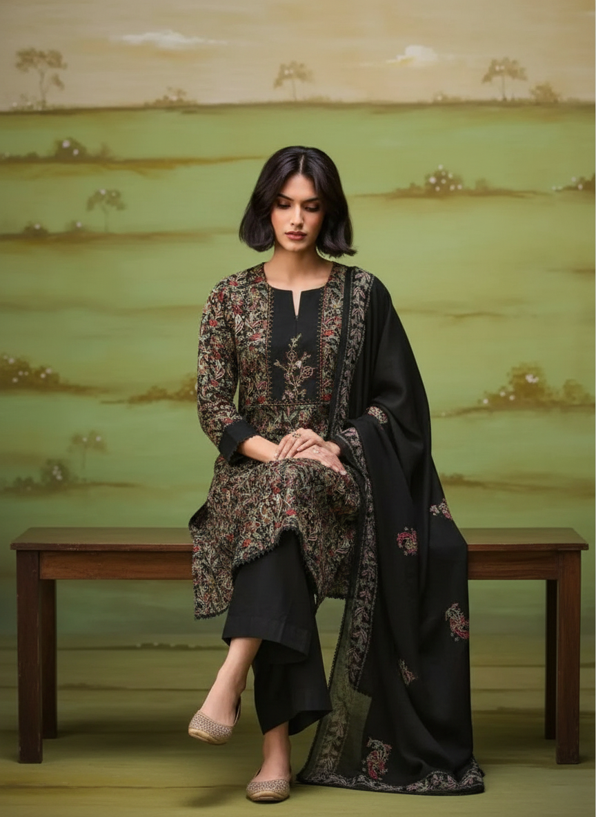 GANGA KENZA  PREMIUM COTTON PRINTED SALWAR SUIT - 4480 A / HC002455 view 5