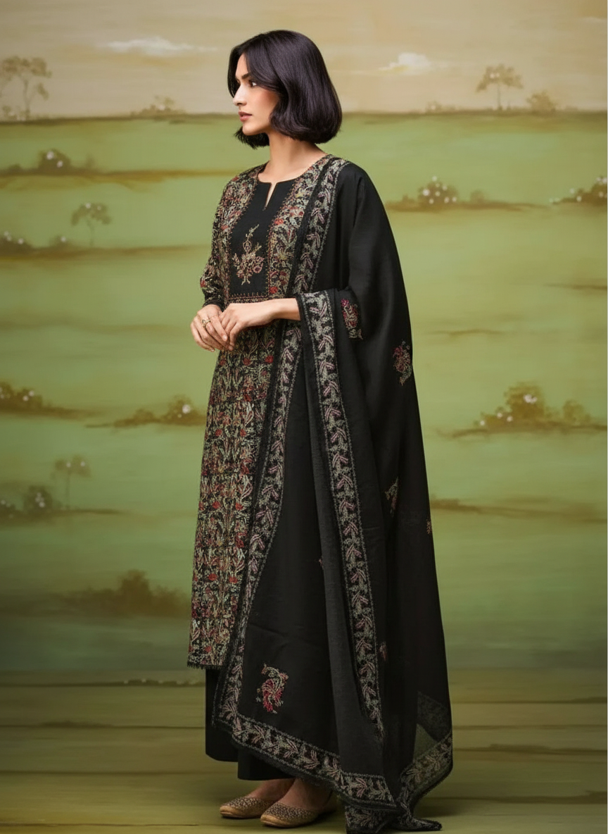 GANGA KENZA  PREMIUM COTTON PRINTED SALWAR SUIT - 4480 A / HC002455 view 2