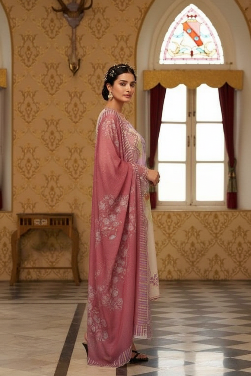 Rangrez  Embroidered Premium Muslin Suits - 2285 / HC002309 view 3