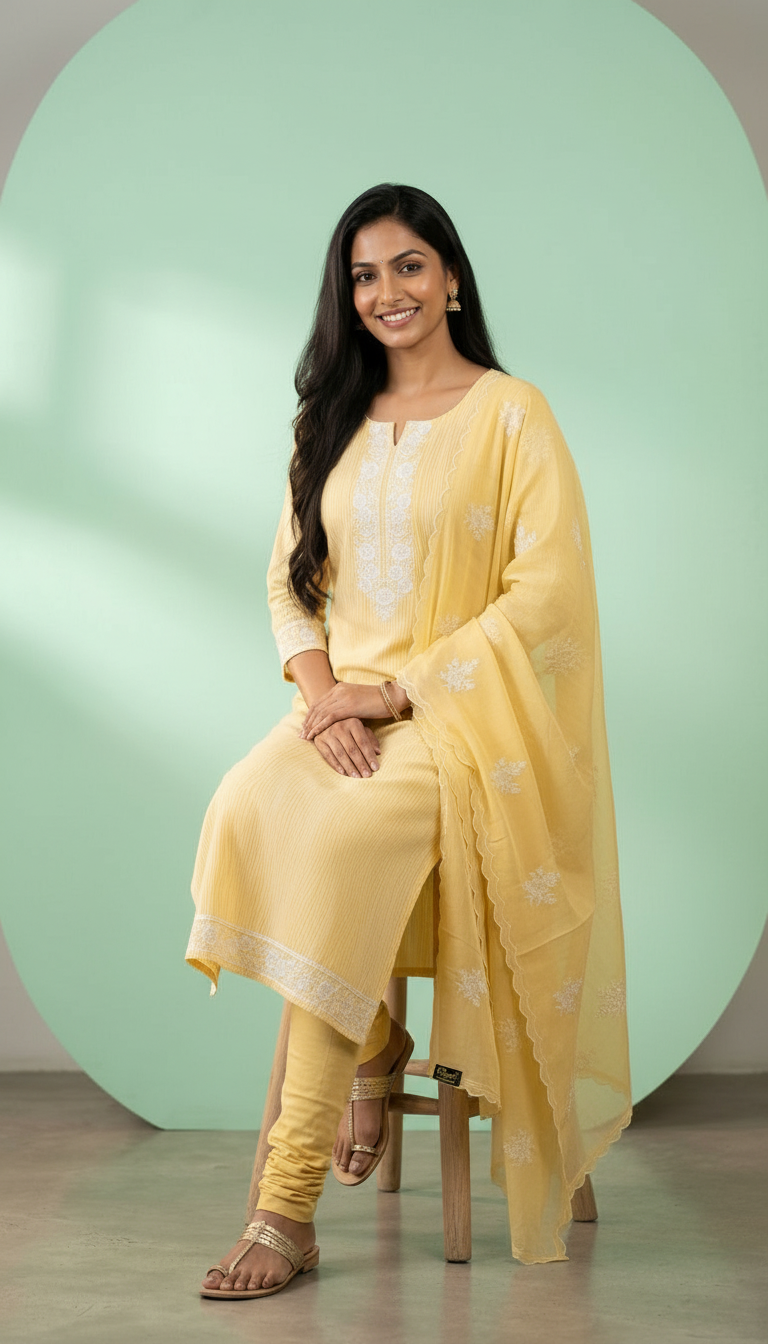Pure Soft And Stylish Cotton Unstitched Suit - 11314 - C / HC001326 view 4