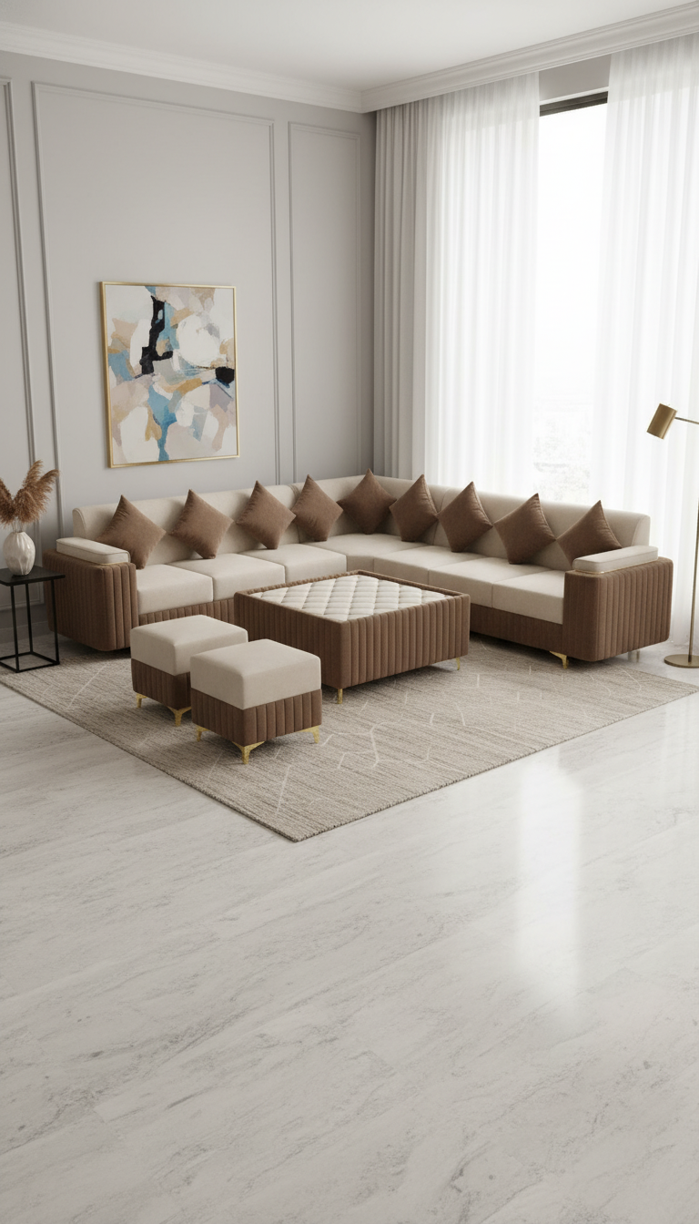 Luxury Sectional Sofa Set
