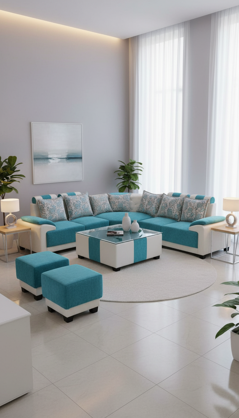 Modern Sectional Sofa Set