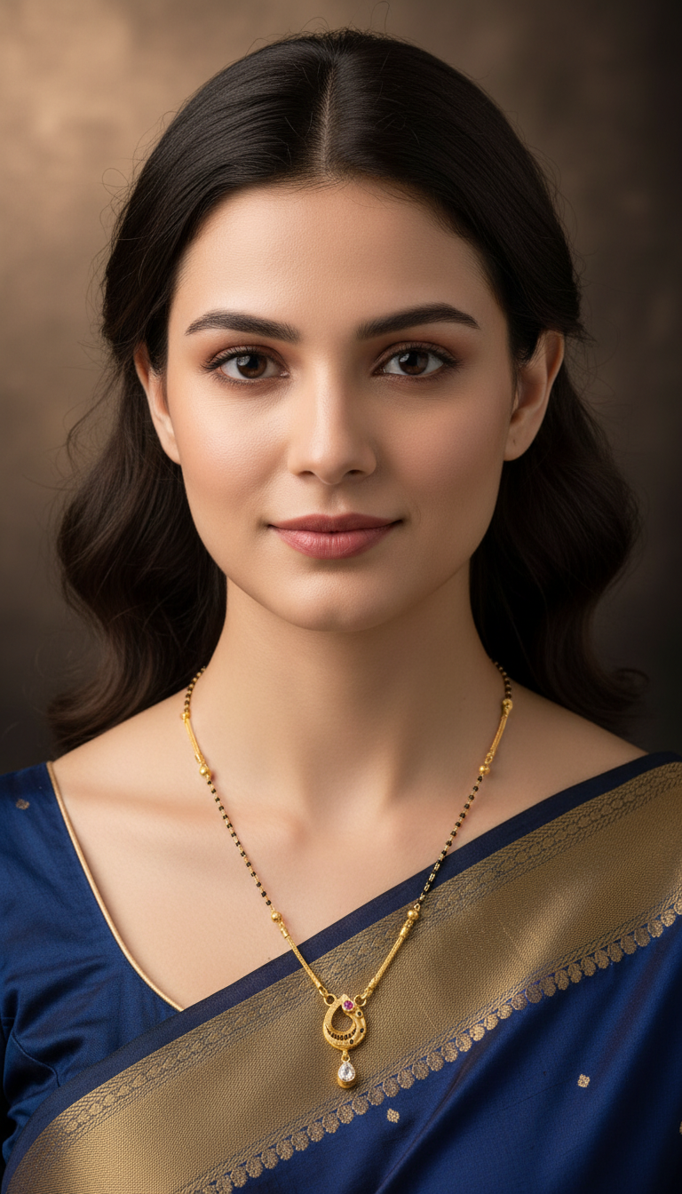 Mystic Drop Mangalsutra (925 Silver) view 2