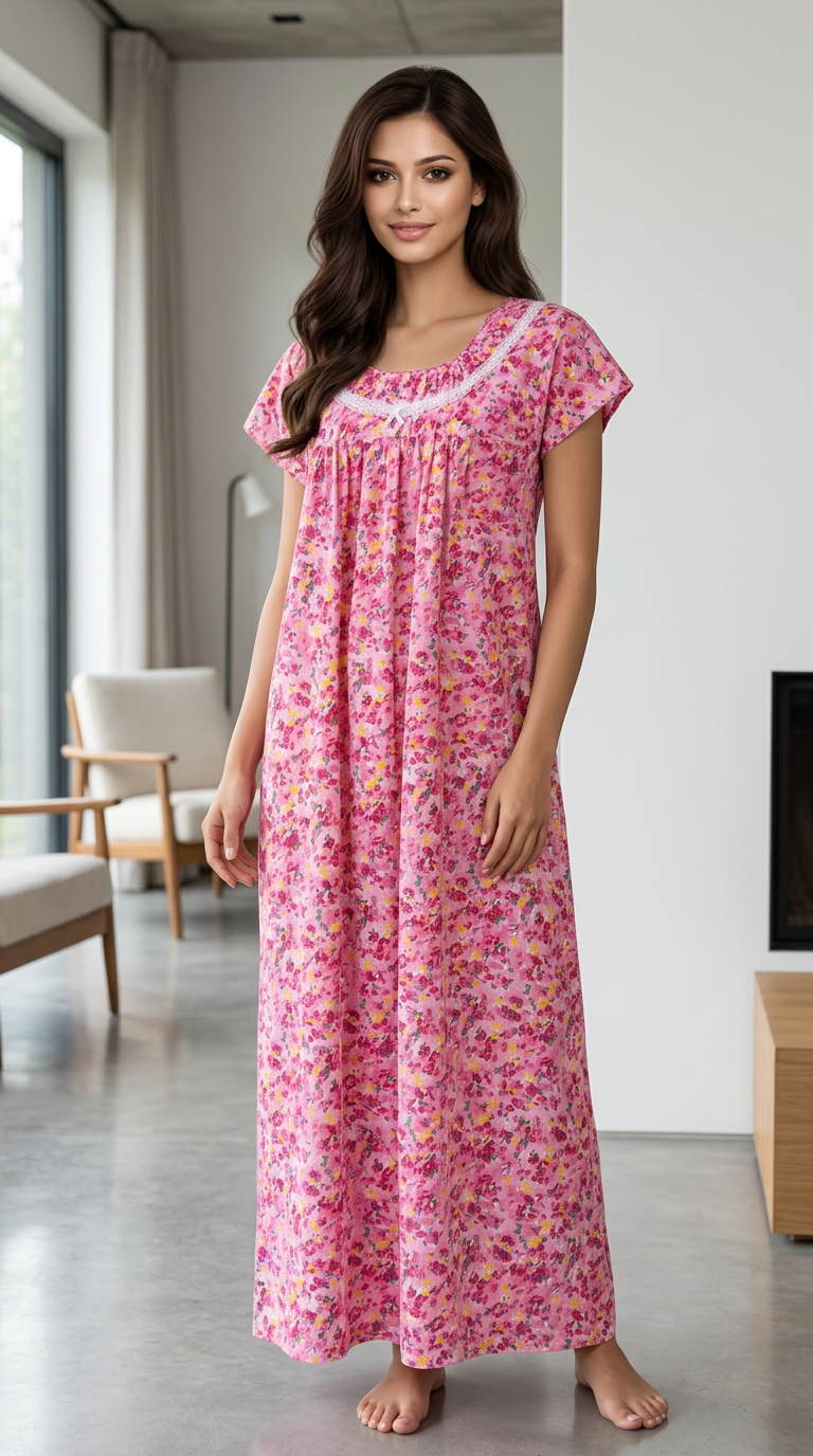 Floral Nightgown