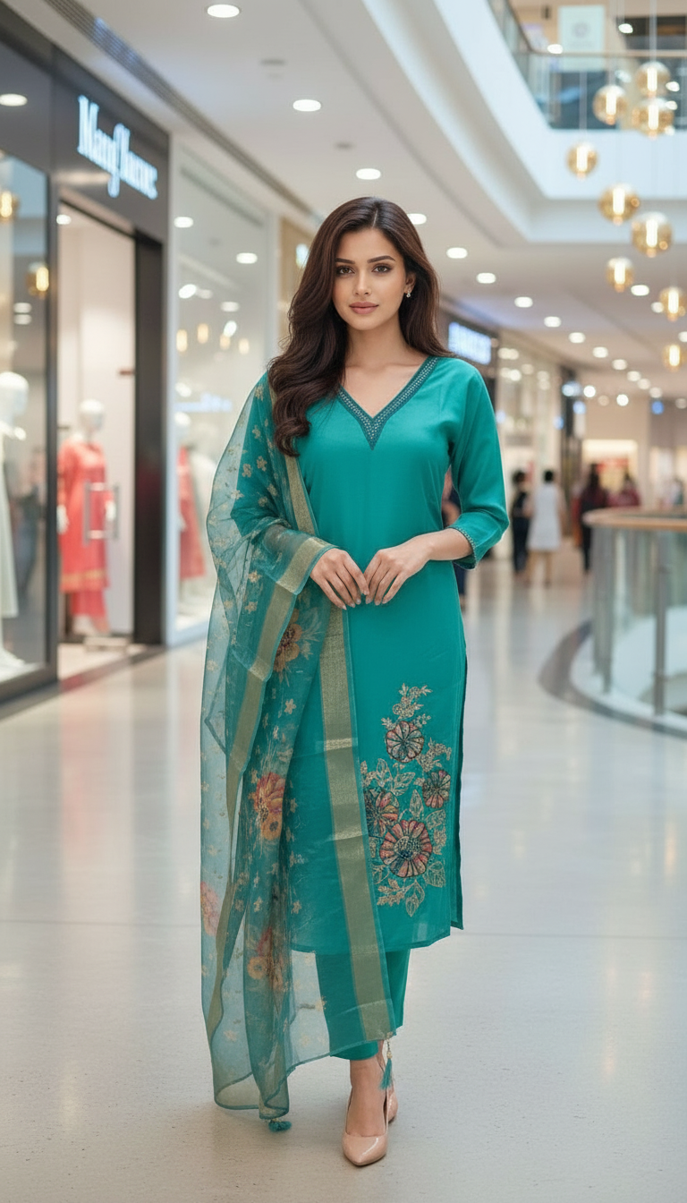 Elegant Kurta Set view 6