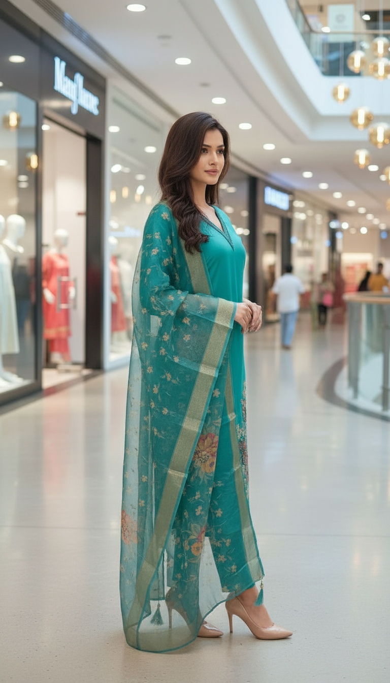 Elegant Kurta Set view 4