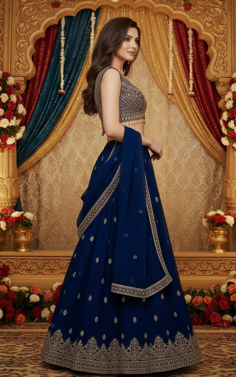 Diya Collection Ethnic Lehenga view 2