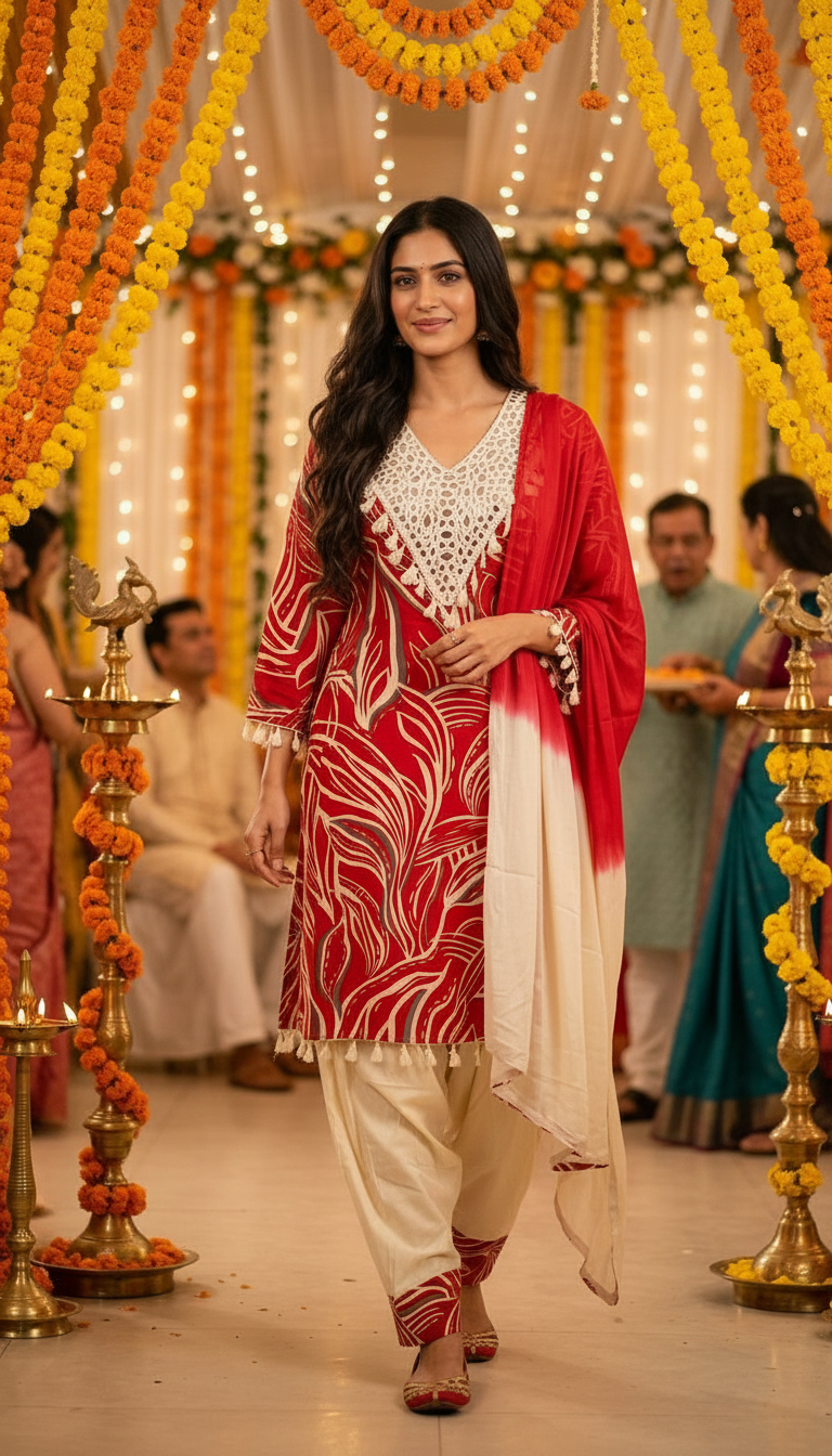 Diya Collection Ethnic Dress view 3