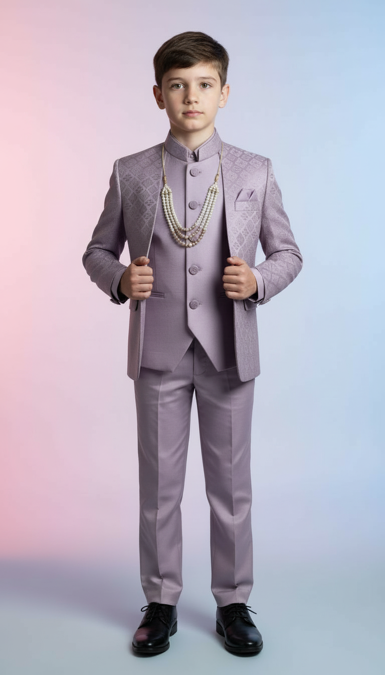 Ethnic Kids Coat Suit