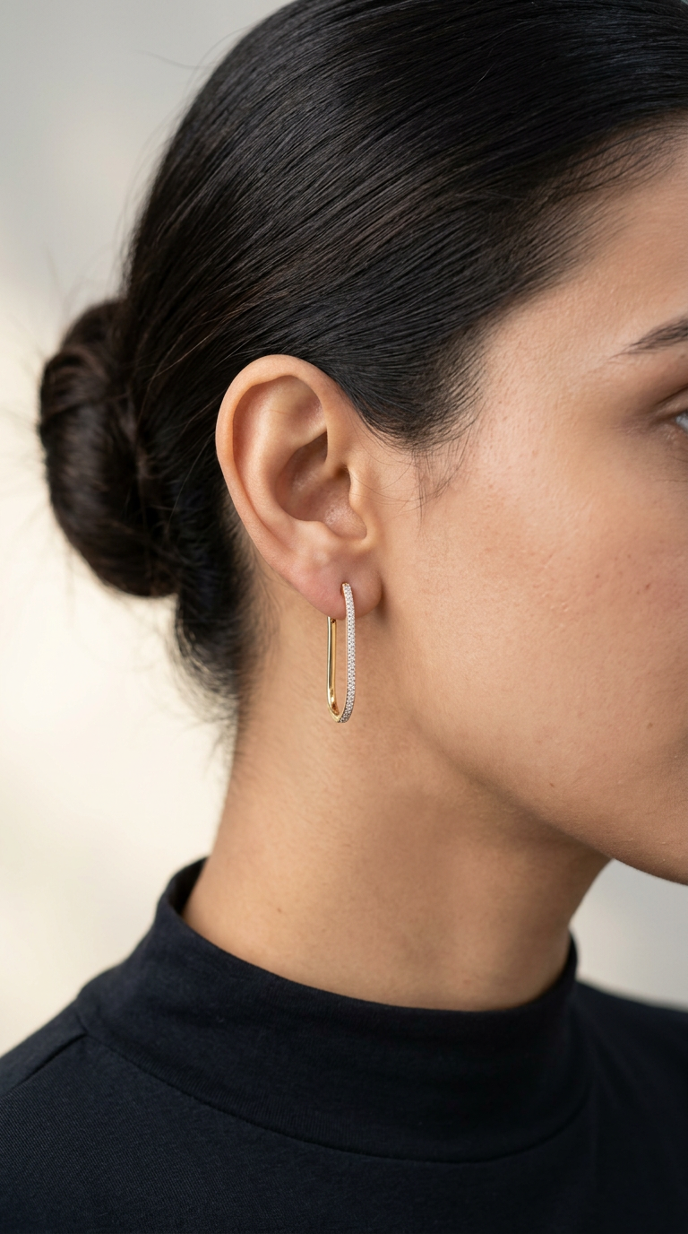 Shinora 925 Silver Earrings