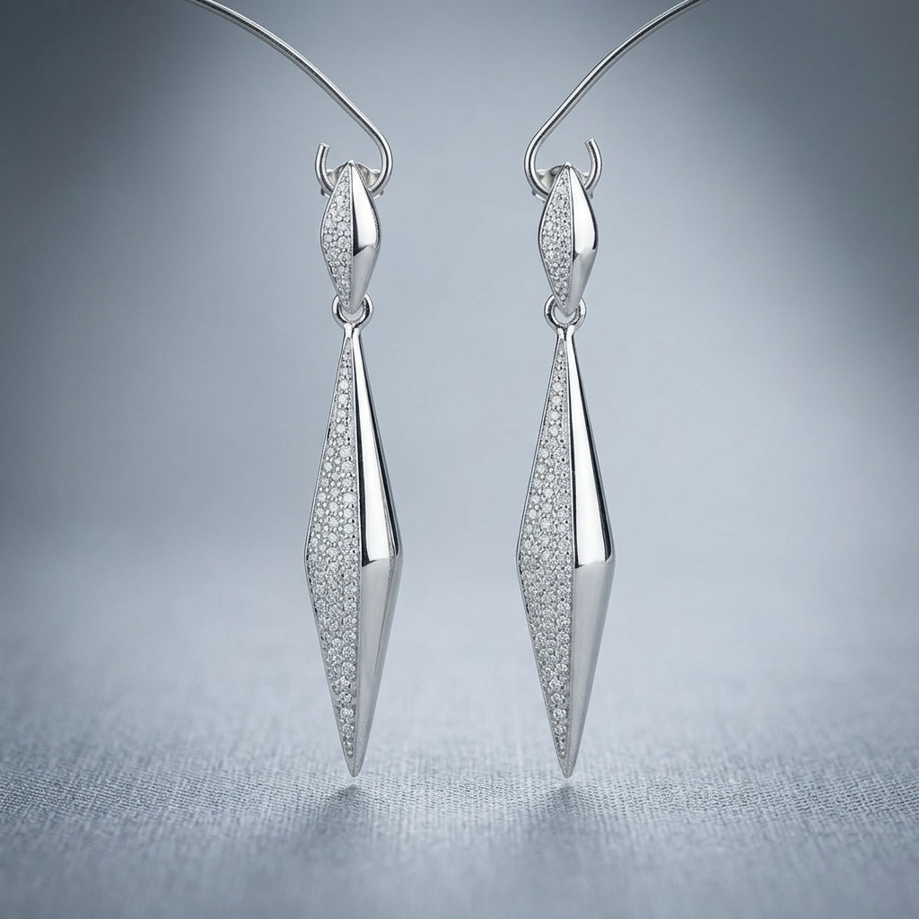 925 Elegant Silver Earrings