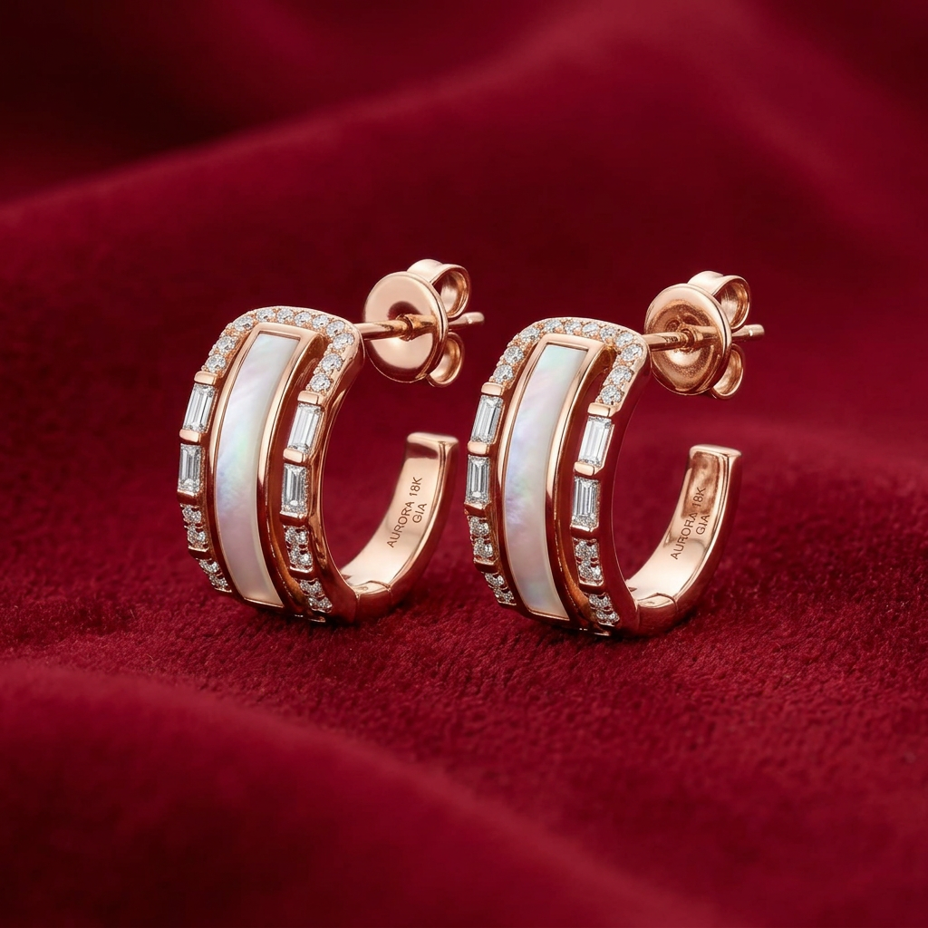 925 Silver Hoop Earrings