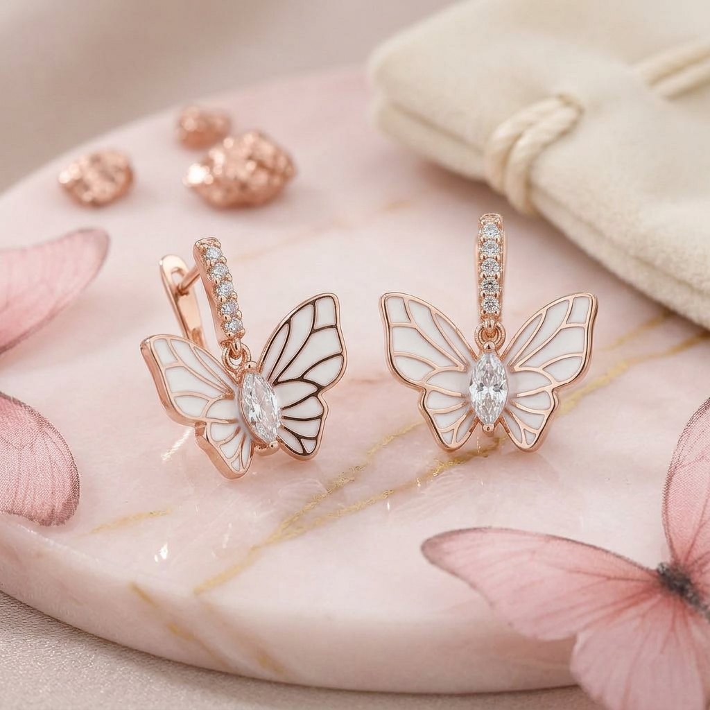 Butterfly Design Earrings