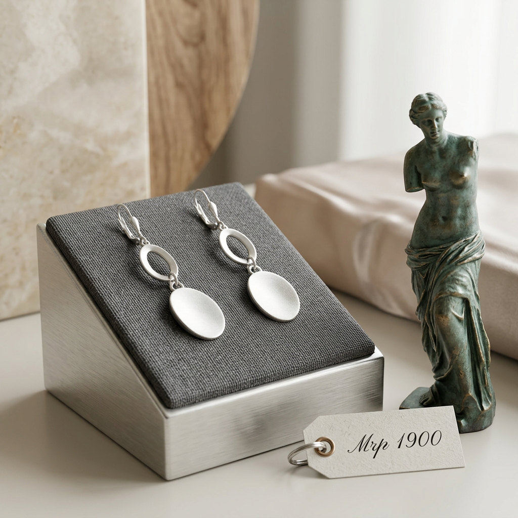 Silver Drop Earrings✨️