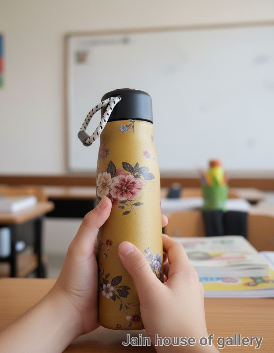 Floral Insulated Water Bottle. view 2