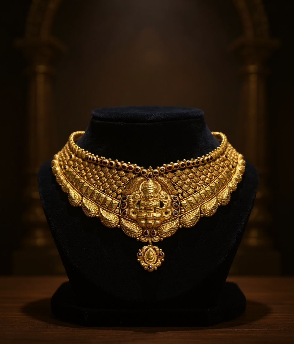 Antique Gold Choker