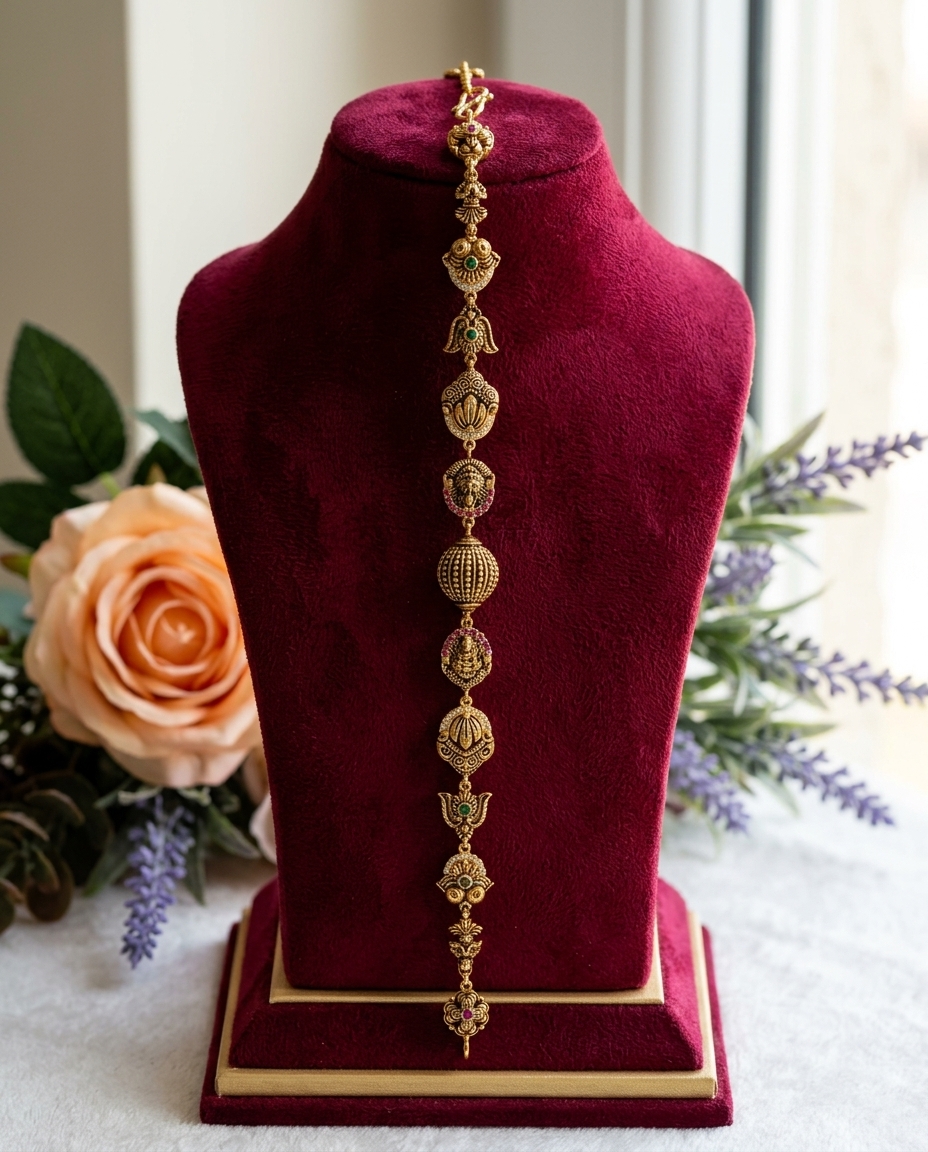 Traditional Gold Bracelet view 2