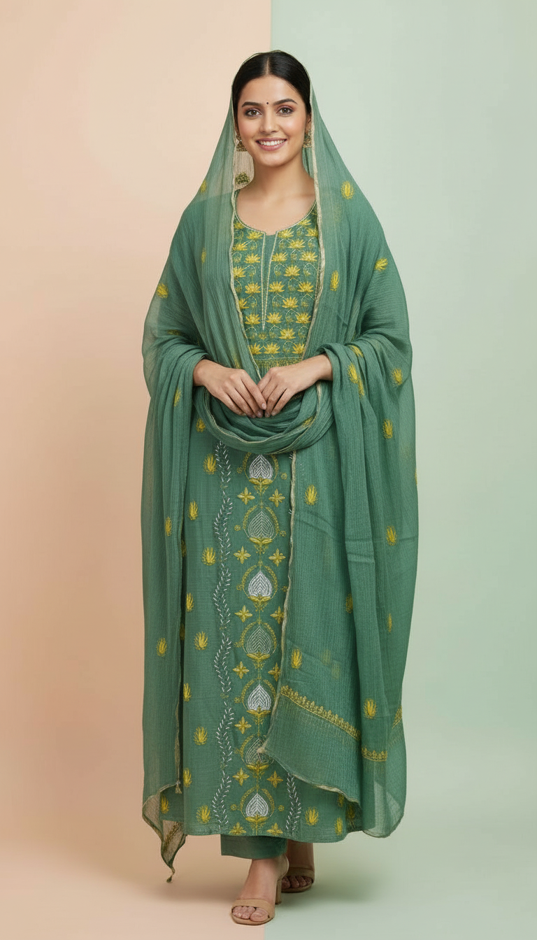 Embroidered Salwar Suit
