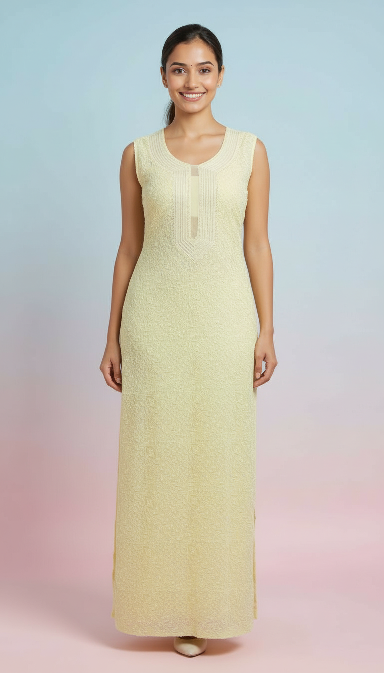 Chikankari Dress