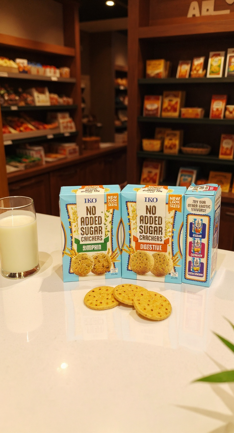 IKO No Added Sugar Crackers Digestive 200gm