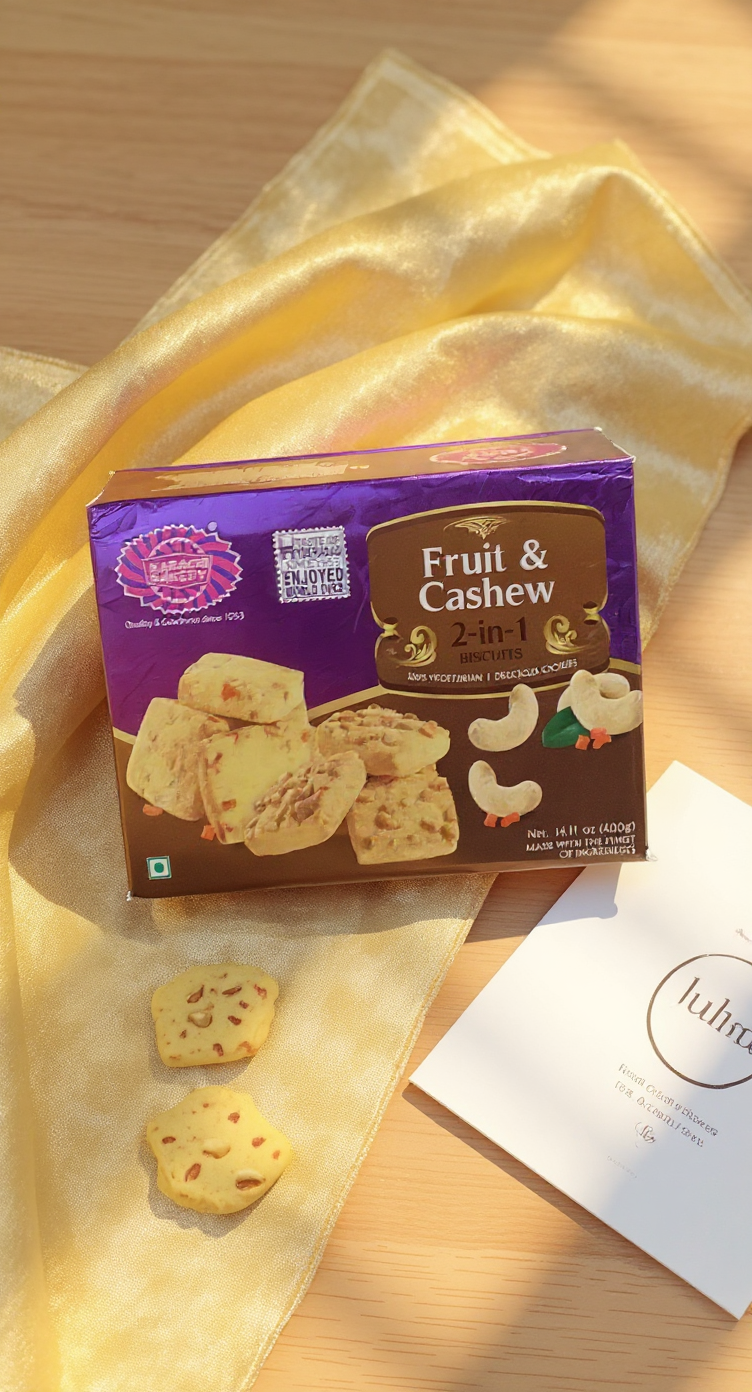 Karachi Bakery Fruit & Cashew Biscuits 400gm