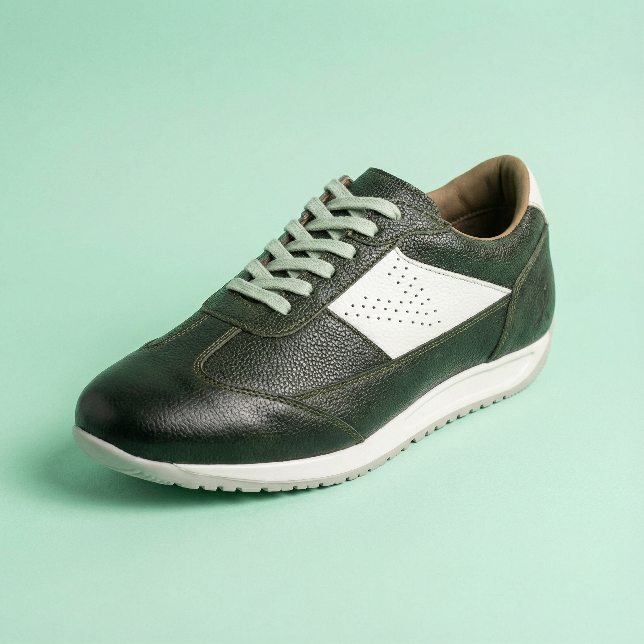 Apexion Mens Leather Sneaker view 2