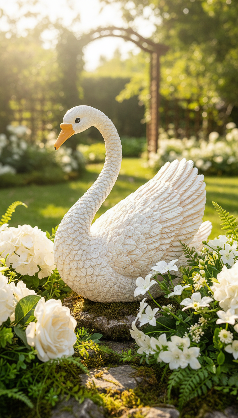 Swan Figurine