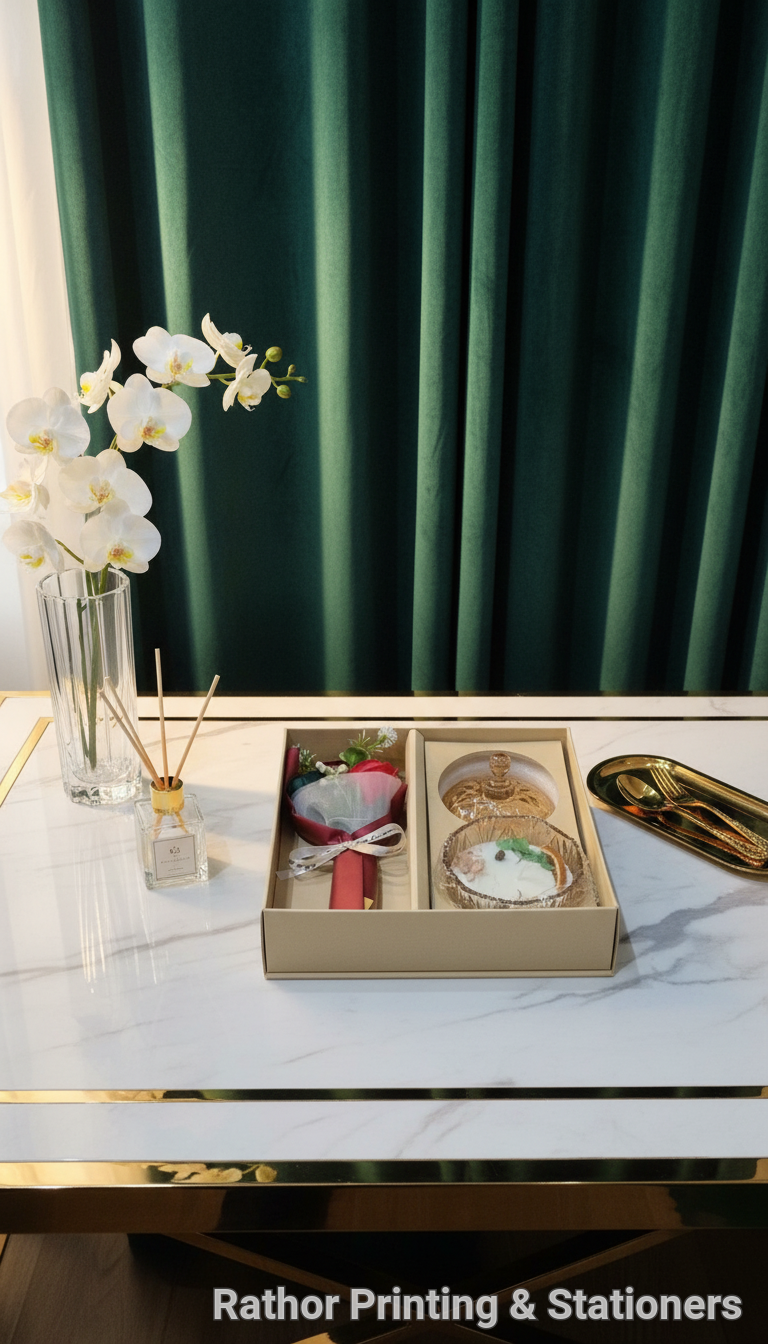 Floral Bouquet and Candle Gift Set