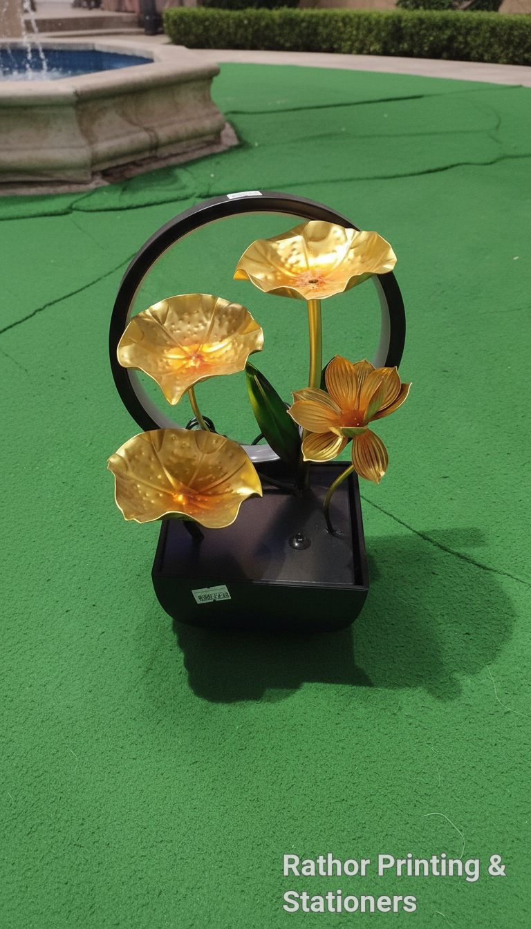 Golden Flower Fountain