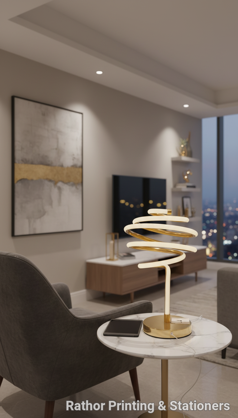 Spiral Table Lamp