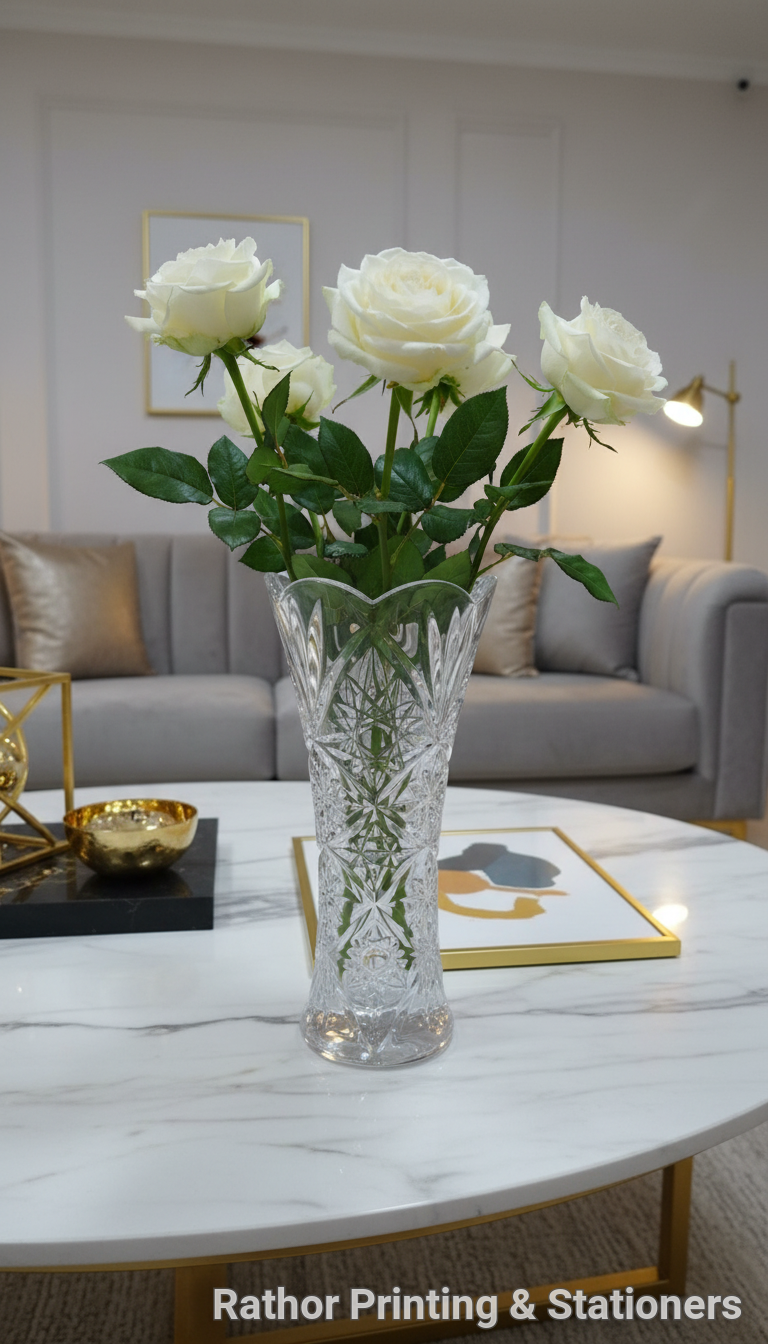 Crystal Flower Vase