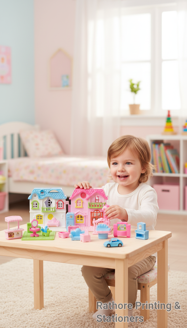 Rainbow Cottage Playset