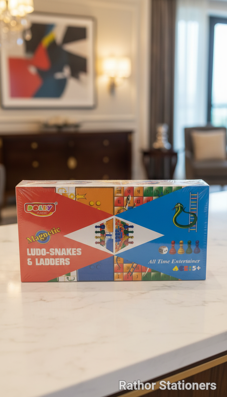 Dolly Magnetic Ludo-Snakes & Ladders