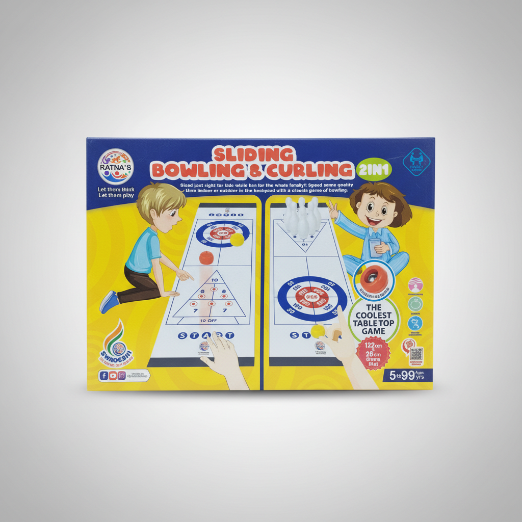 Ratnas Sliding Bowling & Curling 2in1