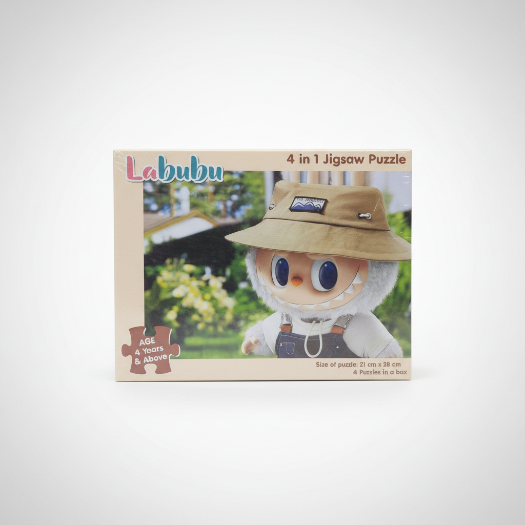 Labubu 4 in 1 Jigsaw Puzzle