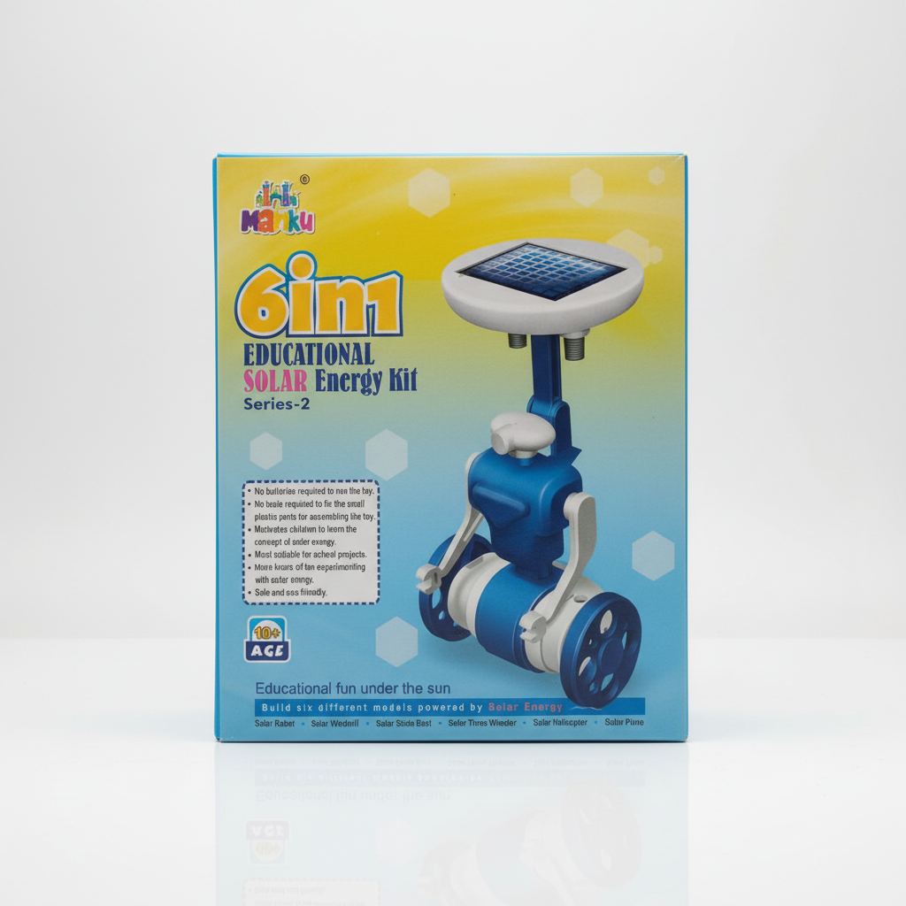 6in1 Educational Solar Energy Kit - Manku